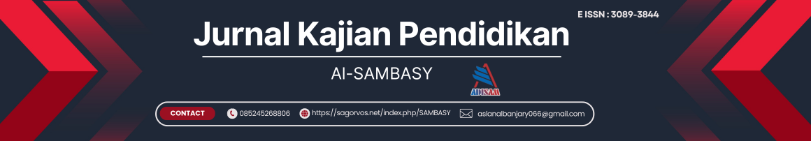 Al-SAMBASY: Jurnal Kajian Pendidikan